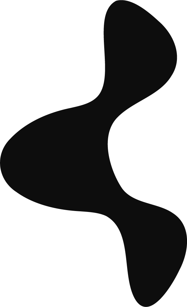 Abstract Blob SVG Flowing Curves Vector