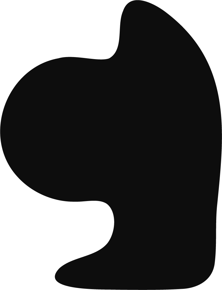 Abstract Blob Shape SVG Fluid Silhouette Vector