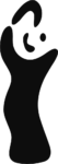 Abstract Figure SVG Bold Silhouette Vector