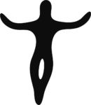 Abstract Human Silhouette SVG Fluid Form Vector