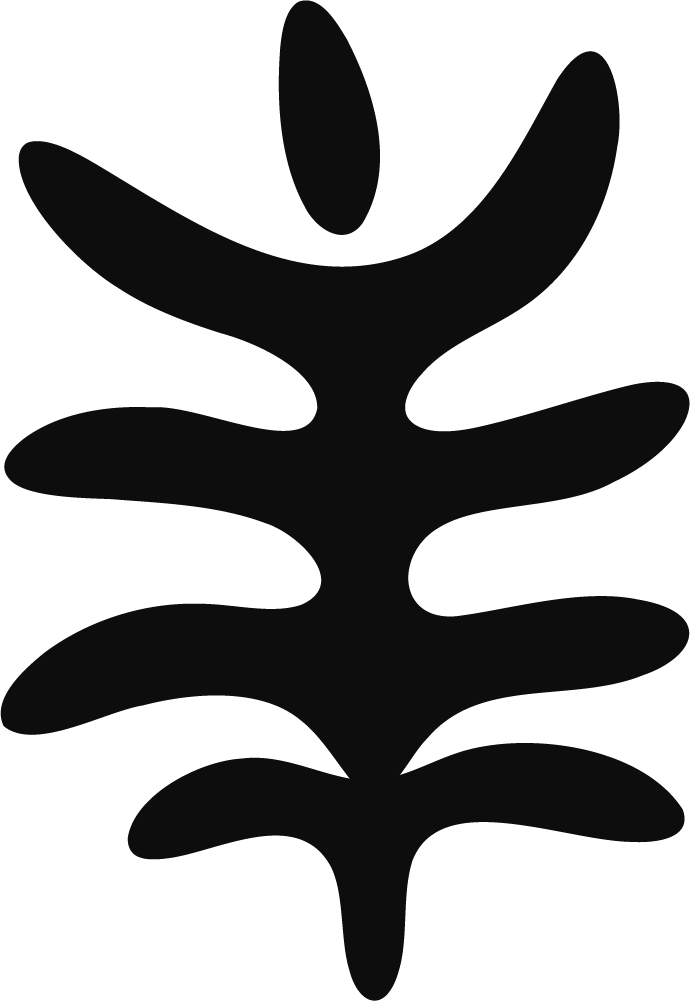 Abstract Leaf SVG Organic Silhouette Vector