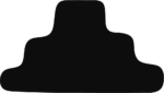 Abstract Mound Shape SVG Bold Silhouette Vector