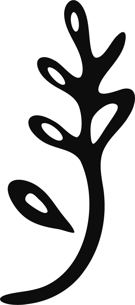 Abstract Plant Branch SVG Organic Silhouette Vector