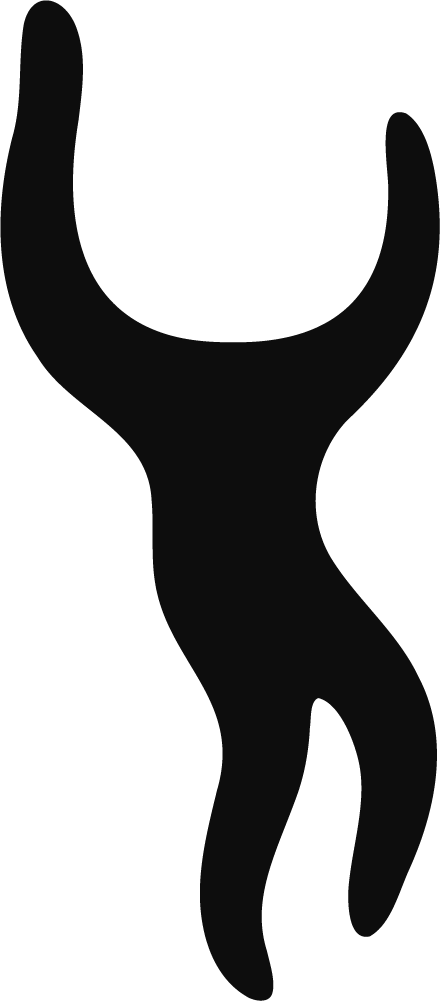 Abstract Silhouette SVG Fluid Organic Vector