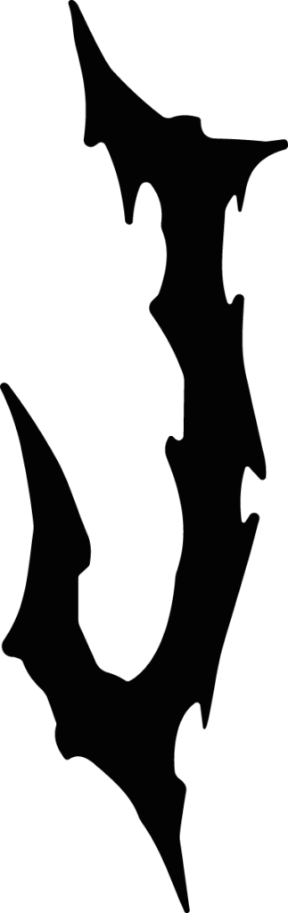 Abstract Silhouette SVG Jagged Edges Vector