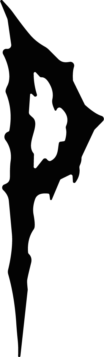 Abstract Spike Shape SVG Jagged Silhouette Vector - Image 1