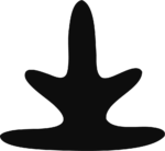 Abstract Splash Shape SVG Fluid Silhouette Vector