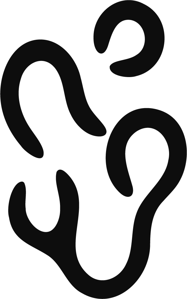 Abstract Swirls SVG Flowing Loops Vector