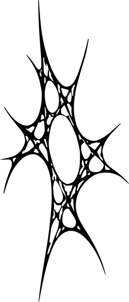 Abstract Web Shape SVG Jagged Fracture Vector