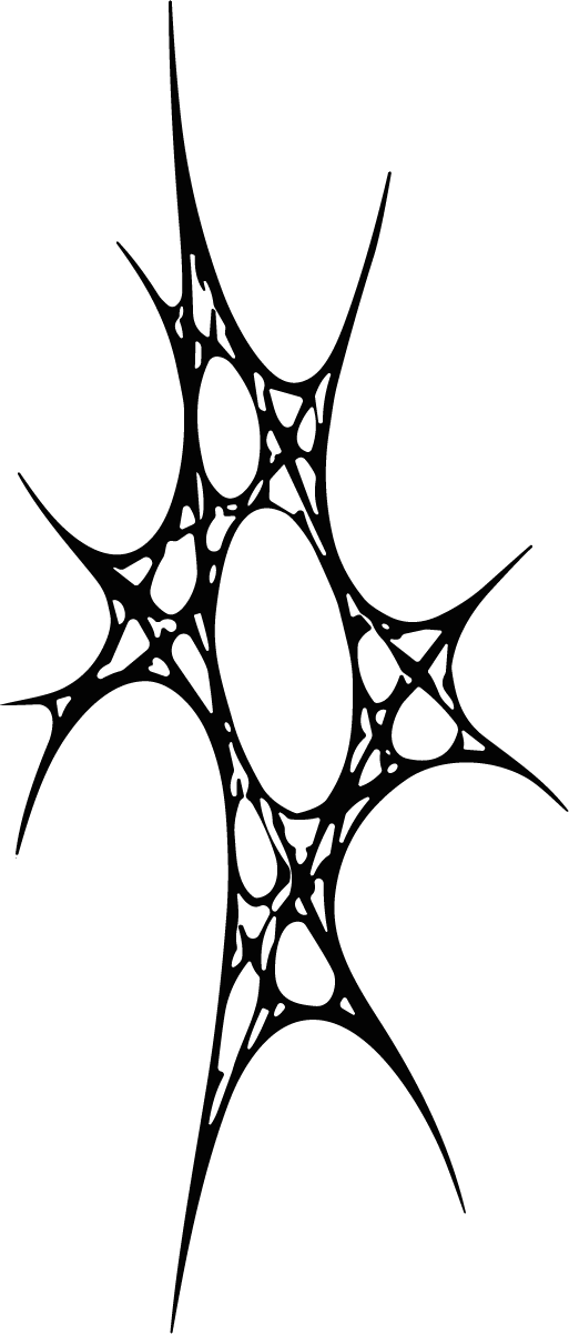 Abstract Web Shape SVG Jagged Fracture Vector - Image 1