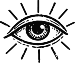 All Seeing Eye SVG Radiant Mystic Vector