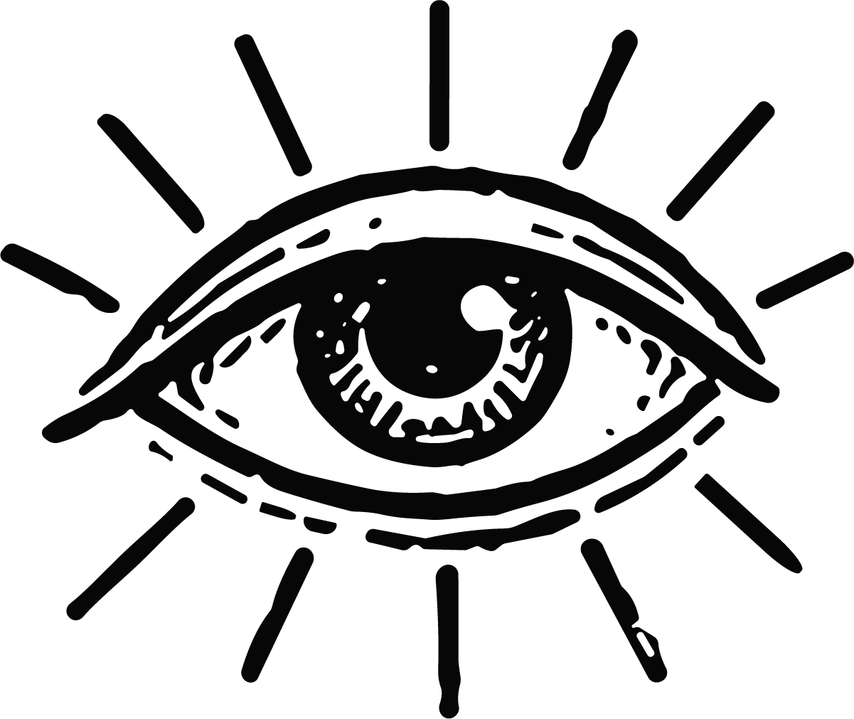 All Seeing Eye SVG Radiant Mystic Vector - Image 1