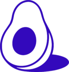 Avocado SVG Bold Outline Vector