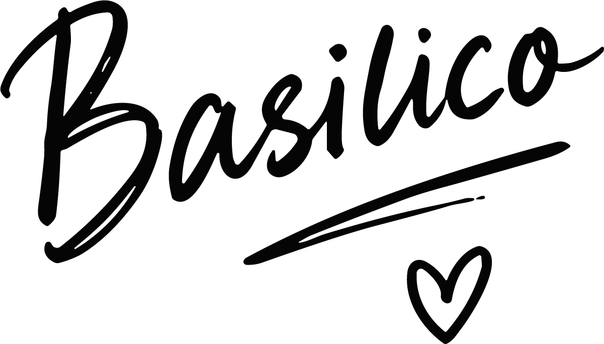 Basilico Lettering SVG Flowing Script Vector - Image 1