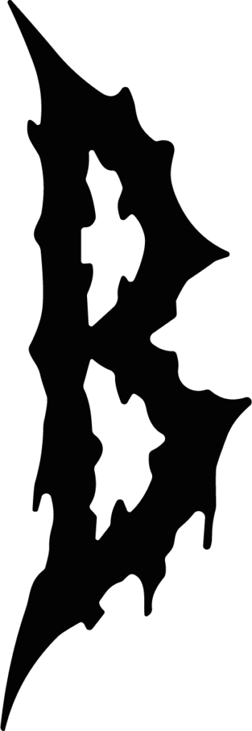 Bat Wing SVG Jagged Drip Vector