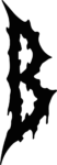 Bat Wing SVG Jagged Drip Vector