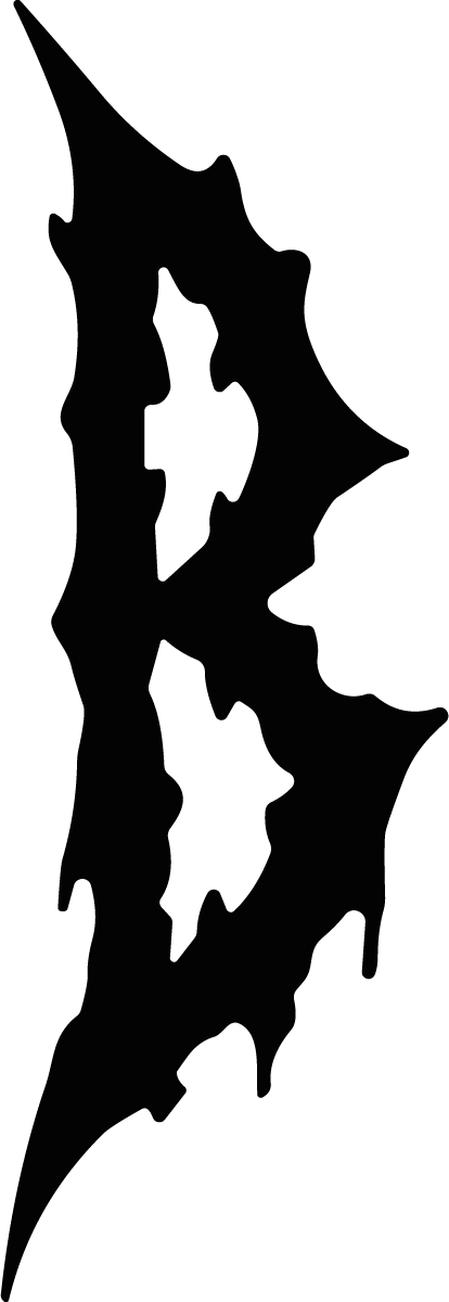 Bat Wing SVG Jagged Drip Vector - Image 1