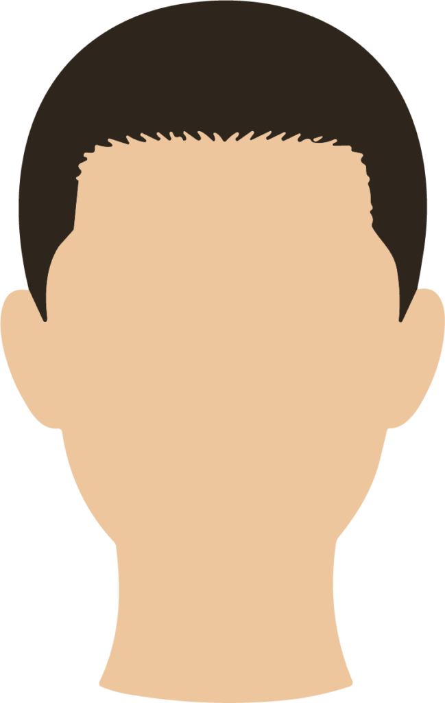 Blank Face Avatar SVG Faceless Portrait Vector