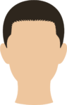 Blank Face Avatar SVG Faceless Portrait Vector