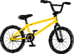 BMX Bike SVG Bold Sketch Vector