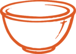 Bowl SVG Loose Sketch Vector