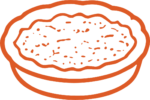 Bowl Of Soup SVG Simple Outline Vector