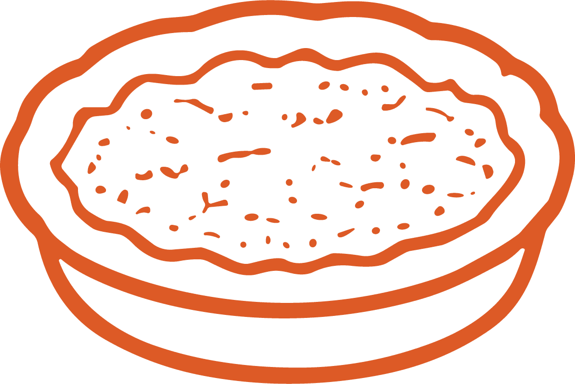 Bowl Of Soup SVG Simple Outline Vector - Image 1