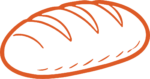 Bread Loaf SVG Rustic Outline Vector