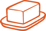 Butter Dish SVG Simple Outline Vector