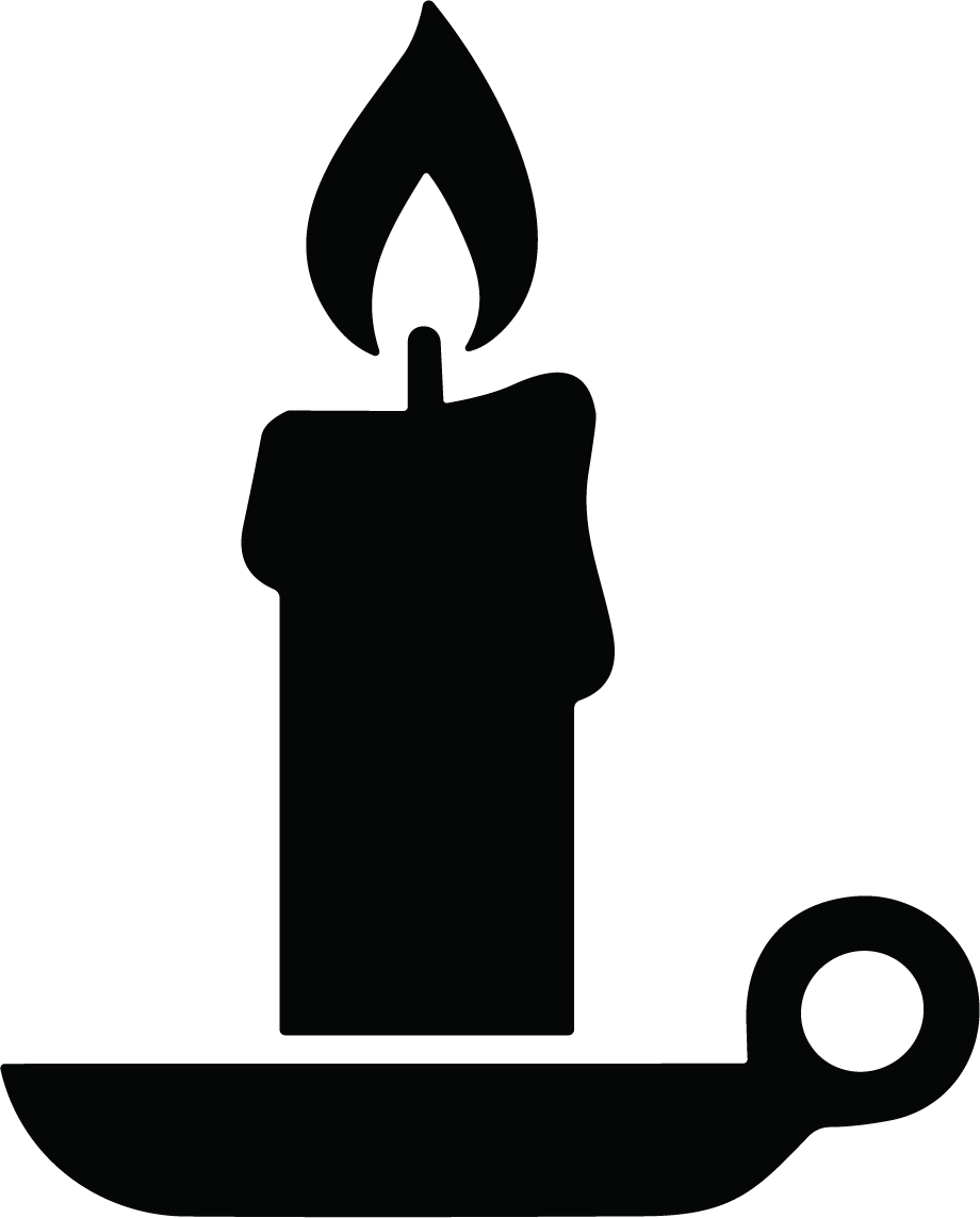 Candle Holder SVG Classic Silhouette Vector - Image 1