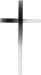 Christian Cross Layered Lines Vector