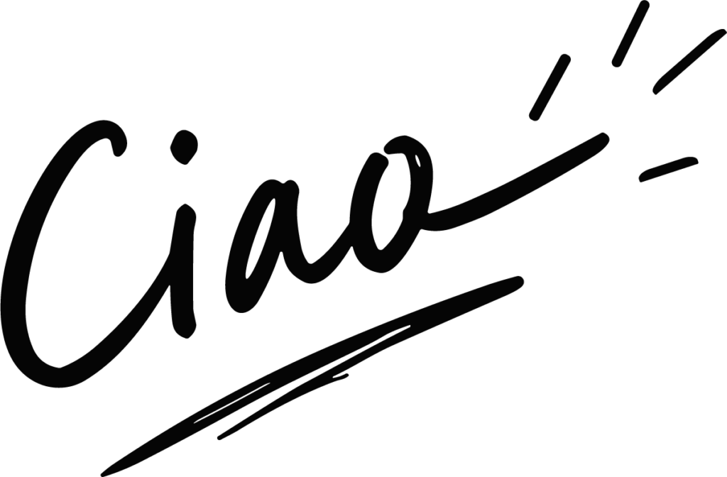 Ciao Lettering SVG Brush Script Greeting Vector