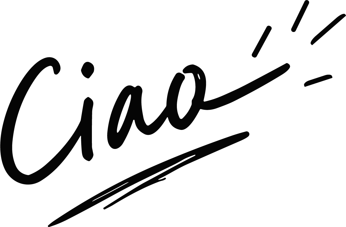 Ciao Lettering SVG Brush Script Greeting Vector - Image 1