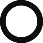 Circle Ring SVG Bold Outline Vector