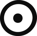 Circle Ring Dot SVG Bold Concentric Vector