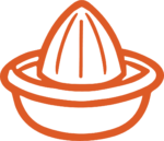 Citrus Juicer SVG Bold Outline Vector
