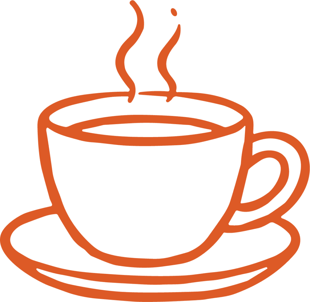 Coffee Cup SVG Steamy Sketch Vector