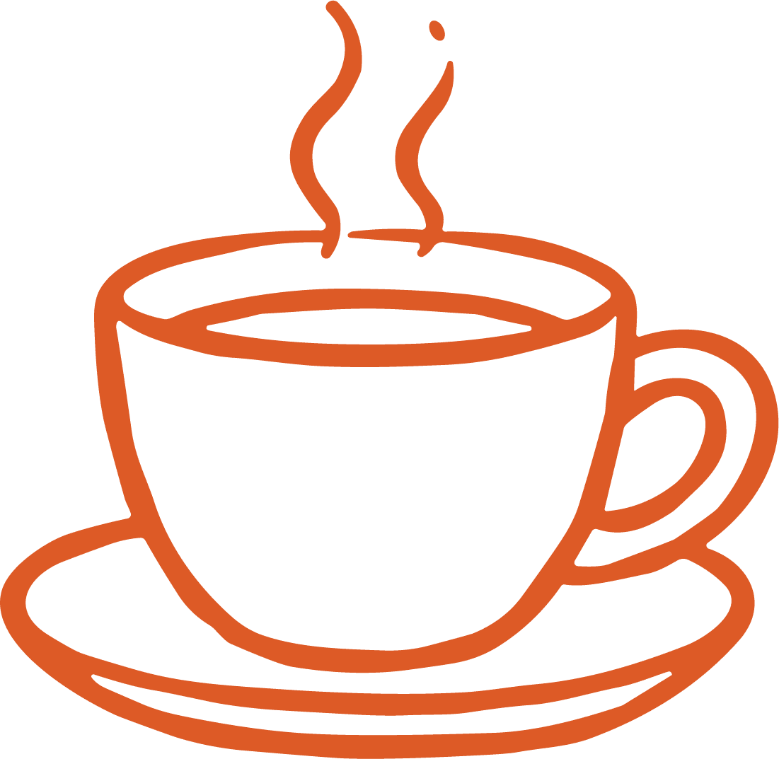 Coffee Cup SVG Steamy Sketch Vector - Image 1