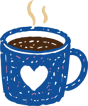 Coffee Mug SVG Cozy Doodle Vector