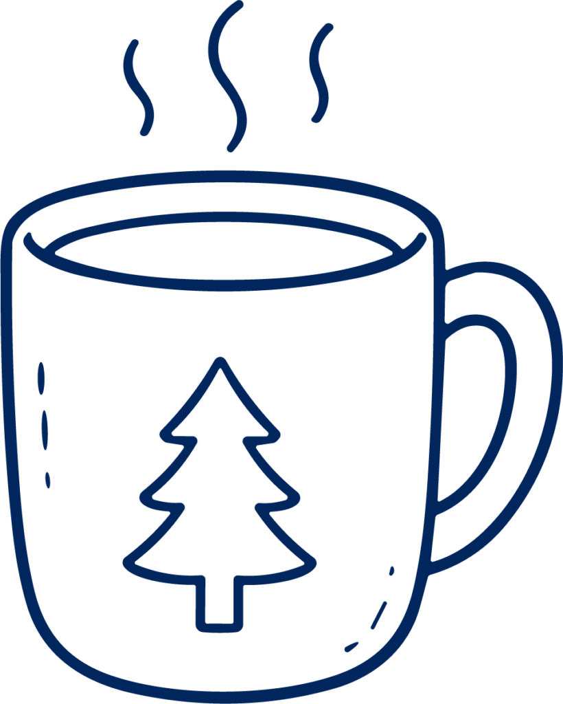 Coffee Mug SVG Cozy Winter Vector