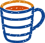Coffee Mug SVG Sketchy Doodle Vector