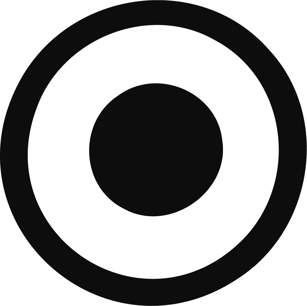 Concentric Circle SVG Bold Simplicity Vector