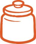 Cookie Jar SVG Hand Sketched Outline Vector