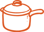 Cooking Pot SVG Rustic Sketch Vector