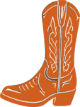 Cowboy Boot SVG Western Style Vector