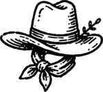 Cowboy Hat SVG Rustic Western Vector