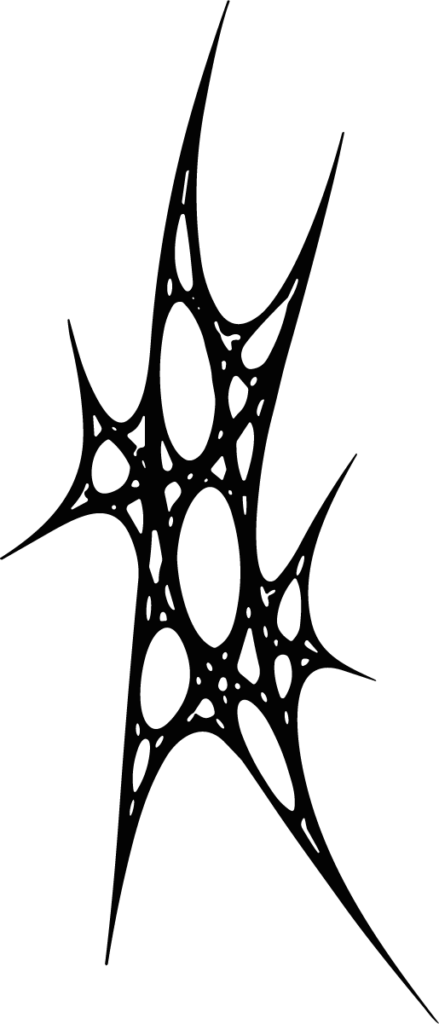 Cracked Web Shape SVG Jagged Organic Vector