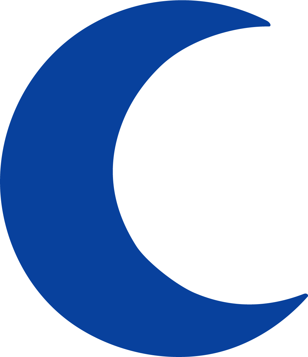 Crescent Moon SVG Sleek Night Sky Vector - Image 1