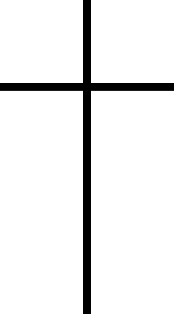 Cross Symbol Bold Simplicity Vector