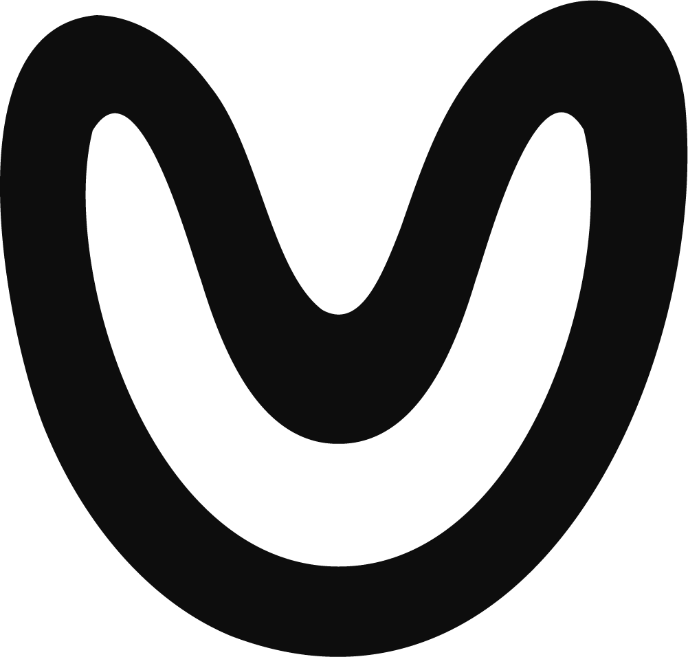 Curved Loop Shape SVG Bold Curves Vector